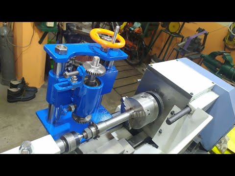 Attachment for milling gears on a lathe