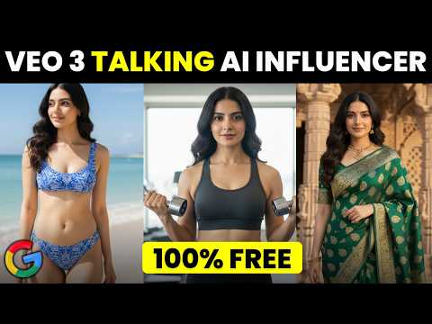 I Created an AI Influencer + UGC Ad LIVE – 100% FREE & Easy!
