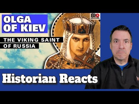 The SAINT with an Epic REVENGE story - Olga of Kiev (Biographics Reaction)