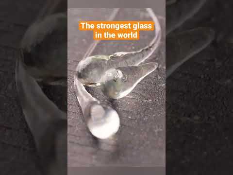 WE MADE THE STRONGEST GLASS IN THE WORLD #shorts