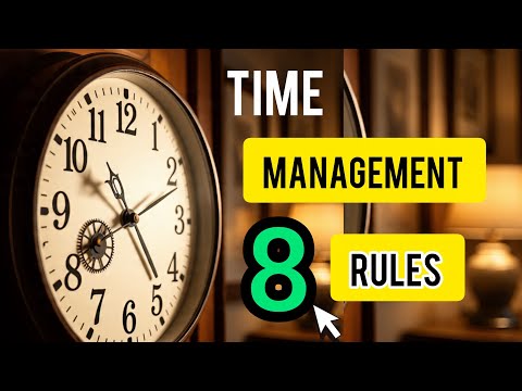 Top 8⏰ time management rules💥 Everyone must watch ⏳#time#motivation 