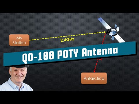 #335 QO-100 2.4GHz Directional Antenna build and Test (POTY)