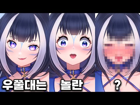 버튜버 표정 컨트롤 1티어의 수준