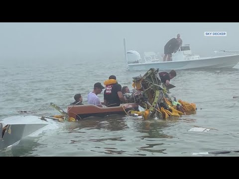 Galveston Bay plane crash death toll rises to six, Mexican Navy officials confirm