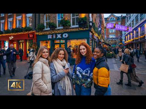 Soho London 4K | Vibrant Walk in West End