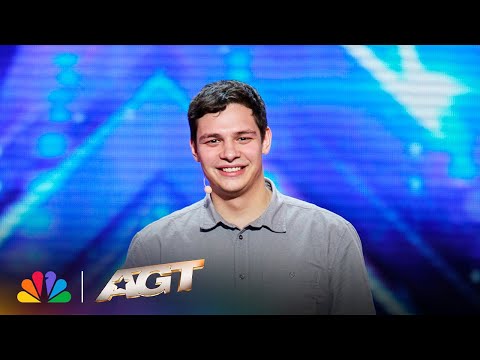 Magician Stuns Simon Cowell with Rubik's Cube Tricks | Steven Brundage | AGT