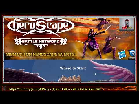 TheRantCastPodCast! Ep. 63: Hasbro Takes Toys & Goes Home, HeroScape, HeroQuest Conquers the World!