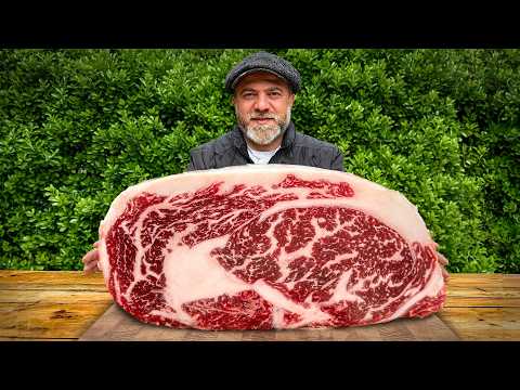 I Cooked an A5 Wagyu Steak Over an Open Fire – INSANE Flavor!