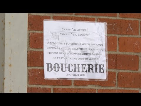 Abbeville High School holds annual Boucherie