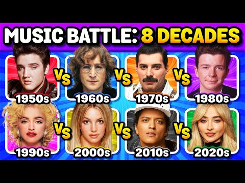 8 DECADES BATTLE 🤩 Save One Song 🔥 Epic Battle, Different Decades | Music Quiz