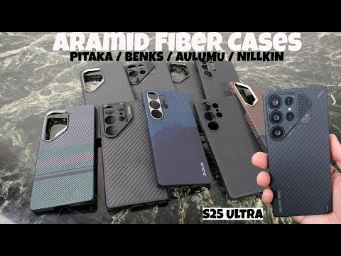 BEST Samsung S25 Ultra Aramid Fiber Case Review