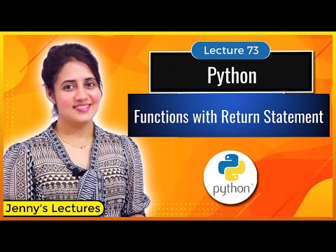 Functions with Return Statement in Python | Python Tutorials for Beginners #lec73
