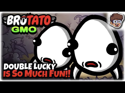 DOUBLE Lucky is SO Much Fun!! | Lucky + Lucky | Brotato: Modded