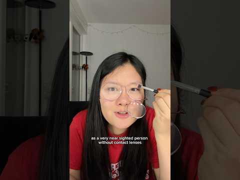 My nearsighted Makeup Trick
