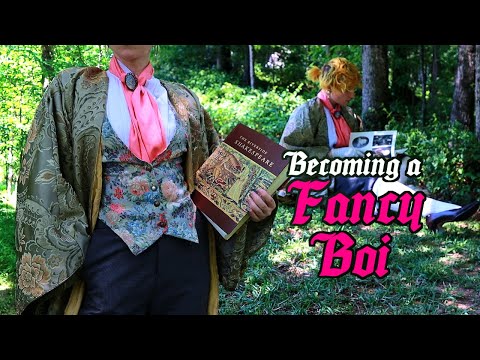 Making a Stede Bonnet inspired โจwrapping gown โจ (to achieve peak fanciness)