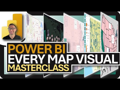 Power BI MAP Visualization: Must-Know PBI MasterClass!!!
