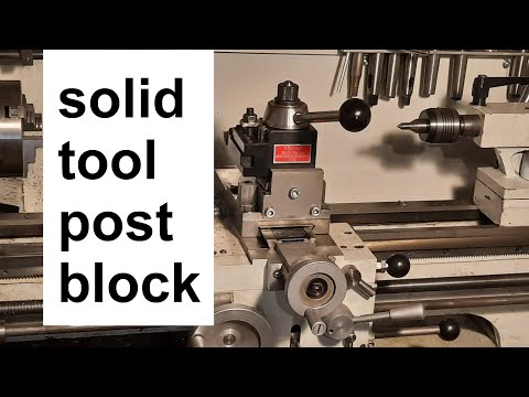 Solid Tool Post Block