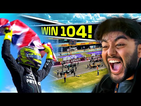I Saw Lewis Hamilton WIN AGAIN in Formula 1 in Person LIVE! | British GP 2024 Vlog