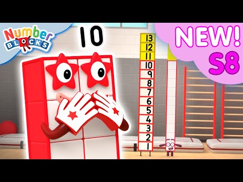 Subtraction Somersaults - Fun Full Episode | Brand NEW Series 8 Episode 14 | Numberblocks