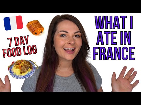 What I Ate in France | 7 Days of French Food | What do French People Eat?