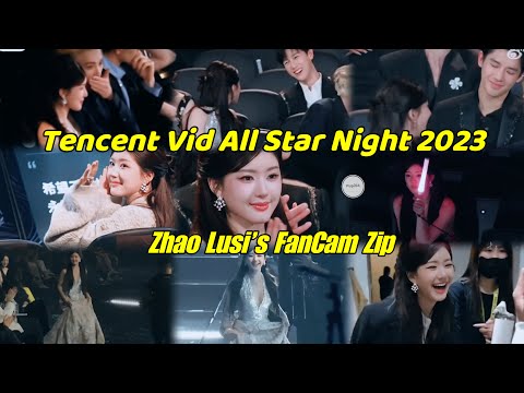[FanCam Collection] Zhao Lusi at “Tencent Vid All Star Night Award2023”