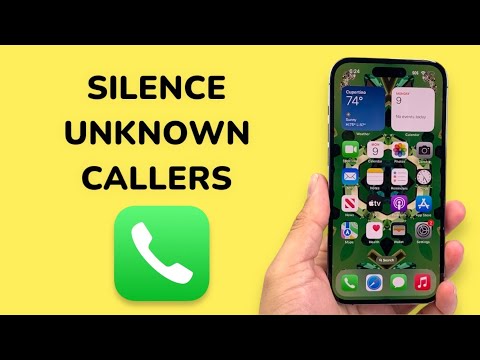 How To Turn OFF / ON Silence Unknown Callers On iPhone