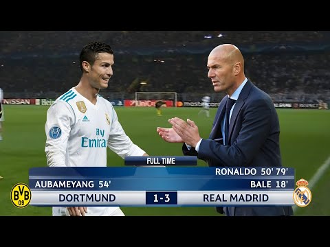 Zinedine Zidane Will Never Forget Cristiano Ronaldo's Performance in This Match