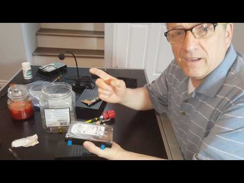 Seagate hard drive spin then stops.