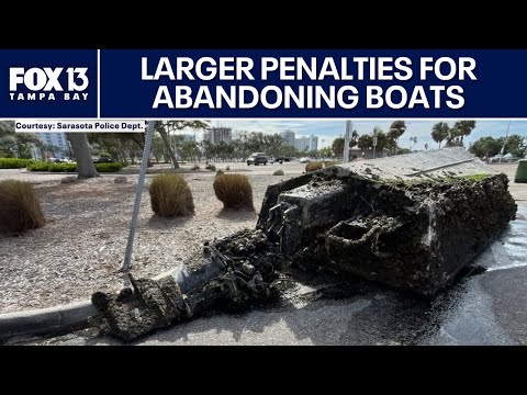 Larger penalties for abandoning boats in Florida