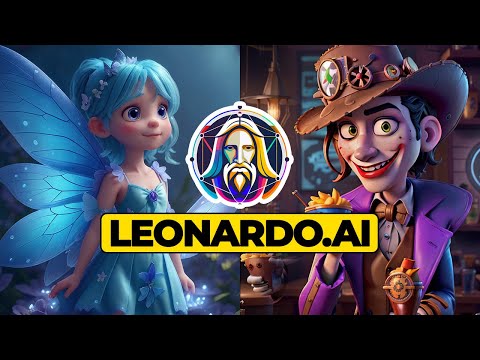 Leonardo.AI Ultimate Guide: Image to Image and Text to Image Art - AI Tutorial