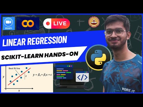 Build Your First ML Model with Scikit-Learn | Linear Regression Tutorial (UK Student Session)