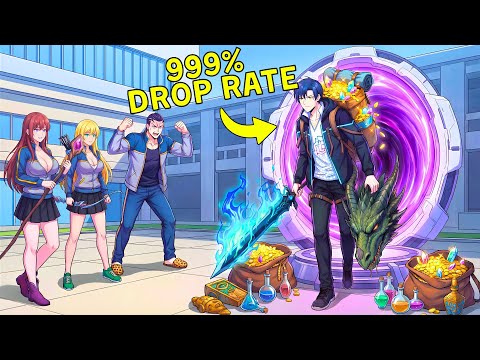 He Obtained a Random Skill & SS-Rank Reward Drop System and Became #1 in the Academy! | Manhwa Recap