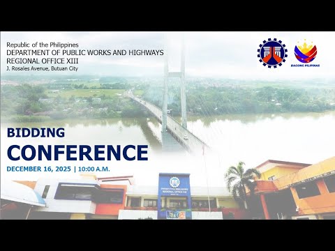DPWH RO XIII Bidding Conference - December 16, 2025