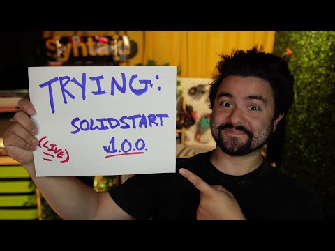 Trying SolidStart v1.0.0