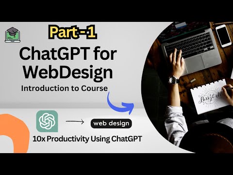ChatGPT for Web Design - Boost Productivity by 10x #ai #chatgpt #productivity Part 1
