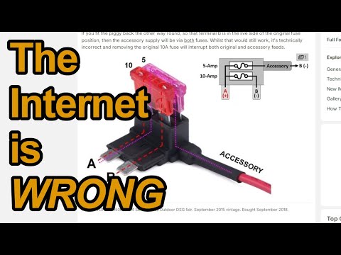 Fuse Tap/Piggyback Holder - The CORRECT Way