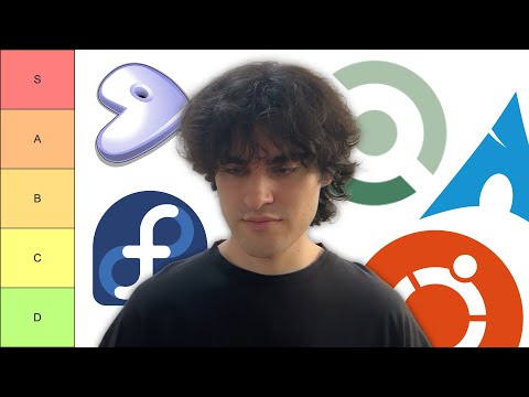 a completely biased linux distro tier list