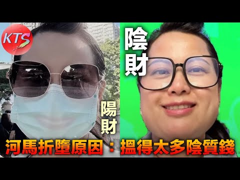 何太陰財與陽財 河馬折墮原因就係搵得太多陰質錢