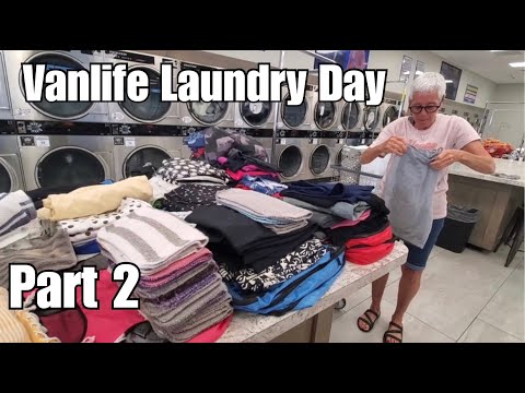 Van Life Laundry Day (Part 2) | Folding, Sorting & Putting Everything Away