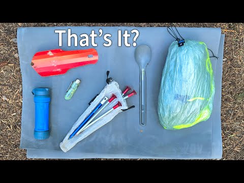 I Tried Extreme Minimalist Backpacking...
