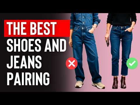 How To Pair Shoes And Jeans | Style Tips Women Over 50