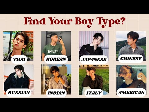 What's Your Boy Type 😍👀 | Fun Personality Quiz ✨ | @quizgalaxtopia