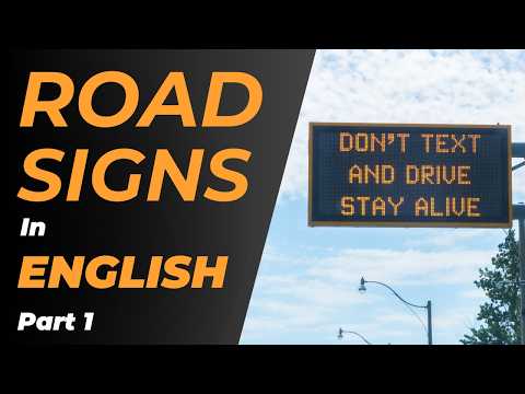 Learn 50 Truck Driver Road Signs and Stay Safe! 🚚💬