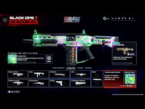 EARLY Black Ops 7 Season 2 Mastery Camo Unlocks & Gameplay Revealed... (Escalation Directive Event)
