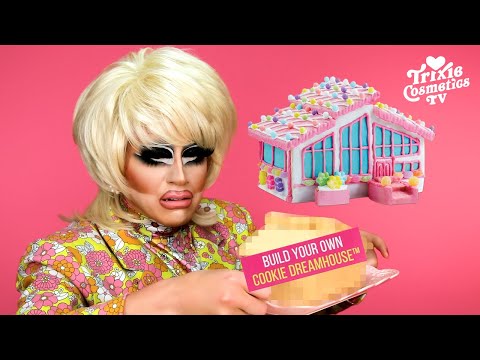 Trixie builds her own "Barbie Cookie Dreamhouse" from Mattel