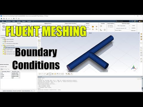 ✅ #Ansys Fluent Meshing (Meshing Mode) - Name Boundary Conditions