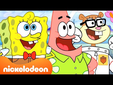 60 MINUTES of the Original SpongeBob Characters in The Patrick Star Show! | @Nicktoons