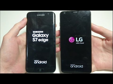 LG G6 vs Samsung Galaxy S7 edge Speed Test!
