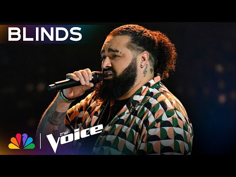 Four Chairs Turn for Ralph Edwards' Huge Voice on Journey's "Lights" | Voice Blind Auditions | NBC