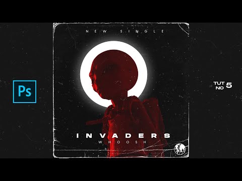 How To Make Album Cover Art in 5 Minutes | Adobe Photoshop For Beginners